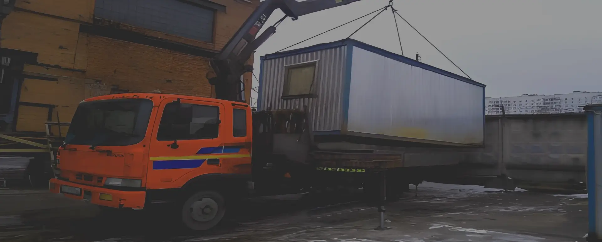 Получить уникальное предложение по перевозке негабаритного вагончика грузовым транспортом по России из Нижнего Дженгутая с гарантией безопасности